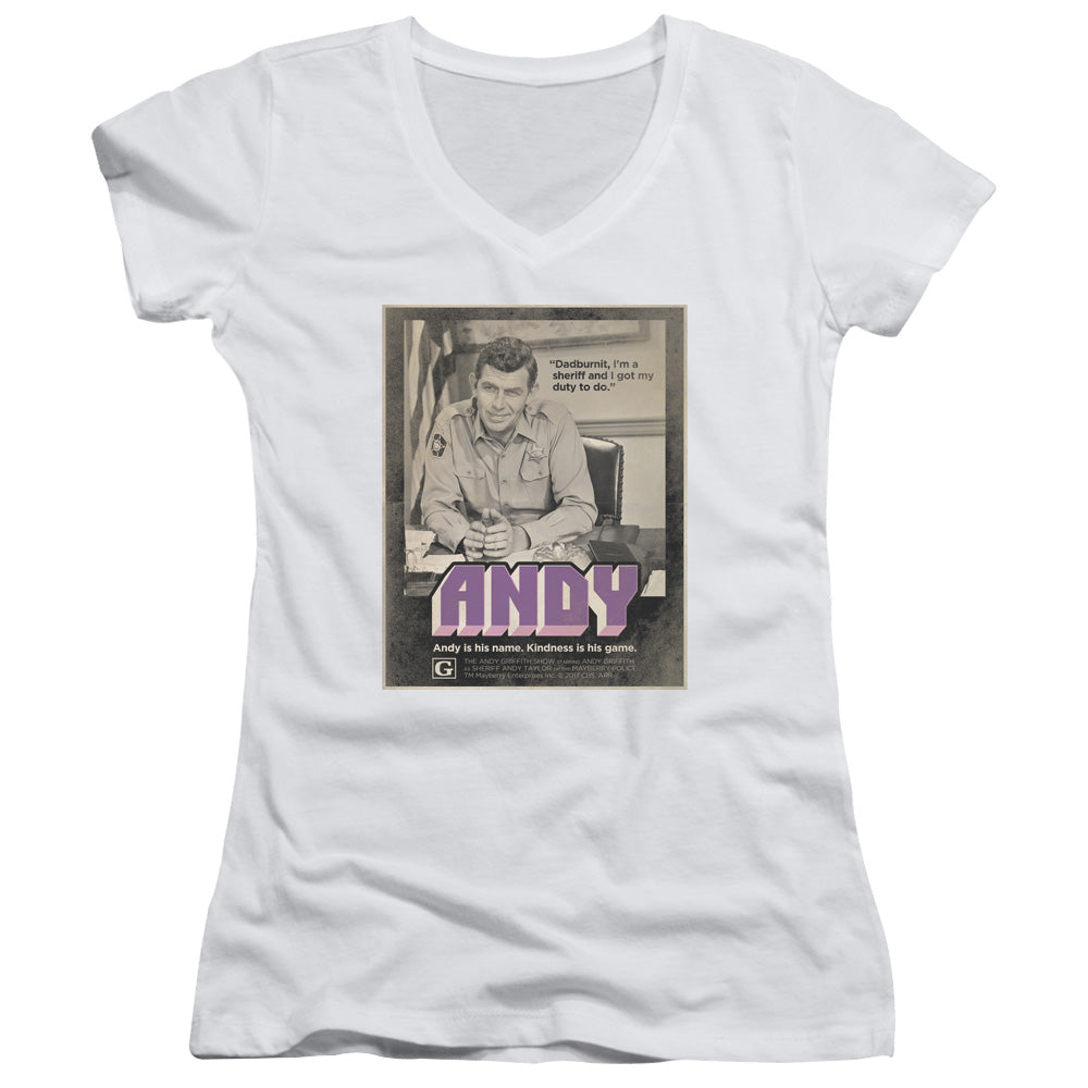 Criminal Minds Hotch Womens T Shirt Black Officially Licensed