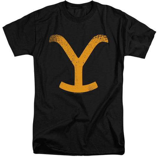 Yellowstone Large Brand Mens Tall T Shirt Black Officially Licensed