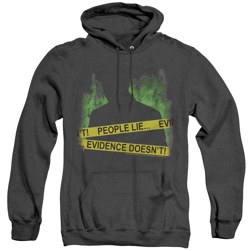 Csi People Lie Mens Heather Hoodie Black Officially Licensed