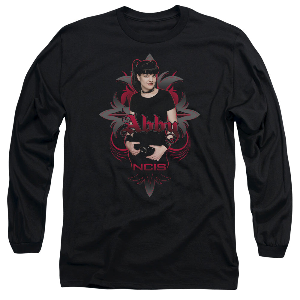 Ncis Abby Gothic Mens Long Sleeve Shirt Black Officially Licensed