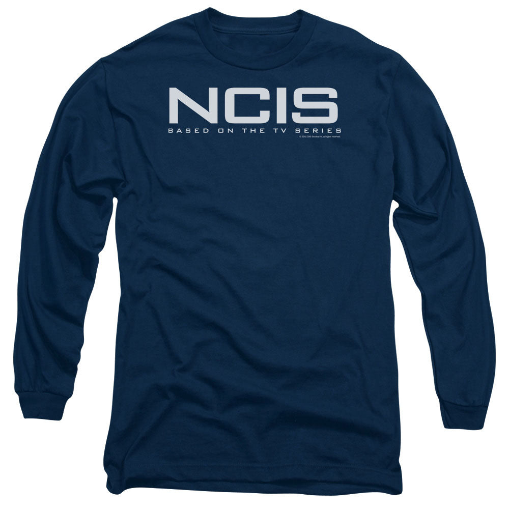 Ncis Logo Mens Long Sleeve Shirt Navy Officially Licensed