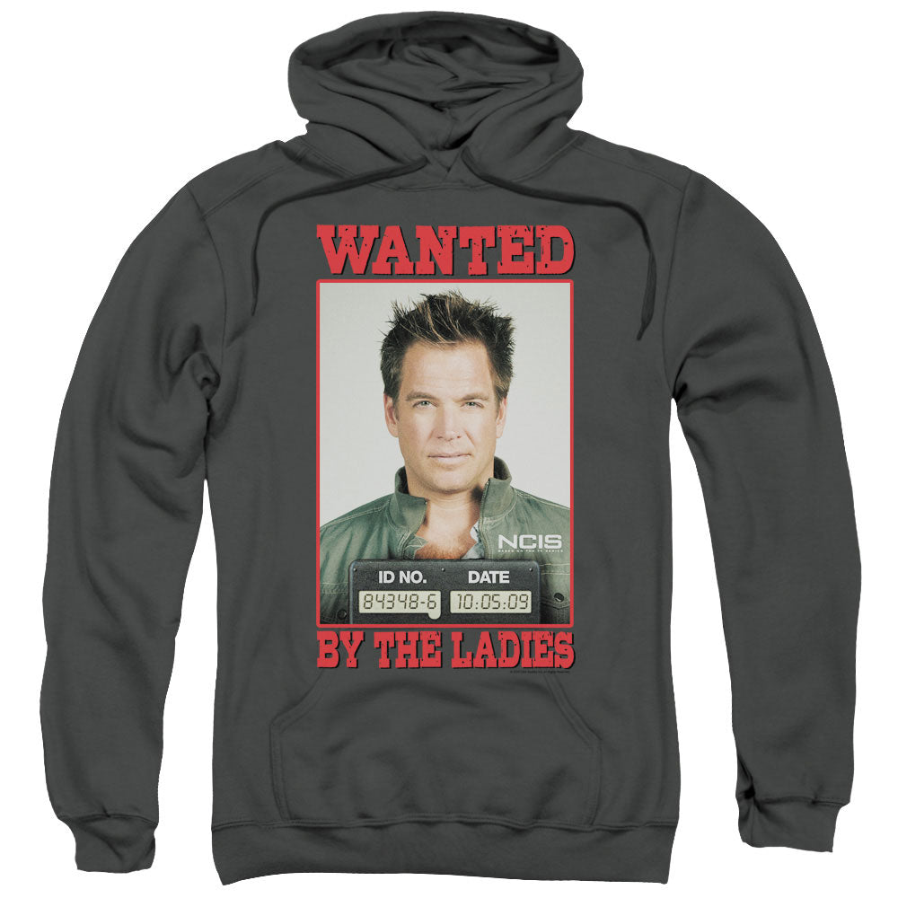 Ncis Wanted Mens Hoodie Charcoal Officially Licensed