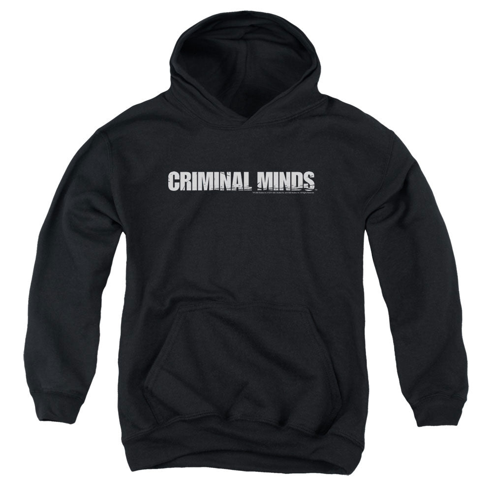 Criminal Minds Logo Kids Youth Hoodie Black Officially Licensed