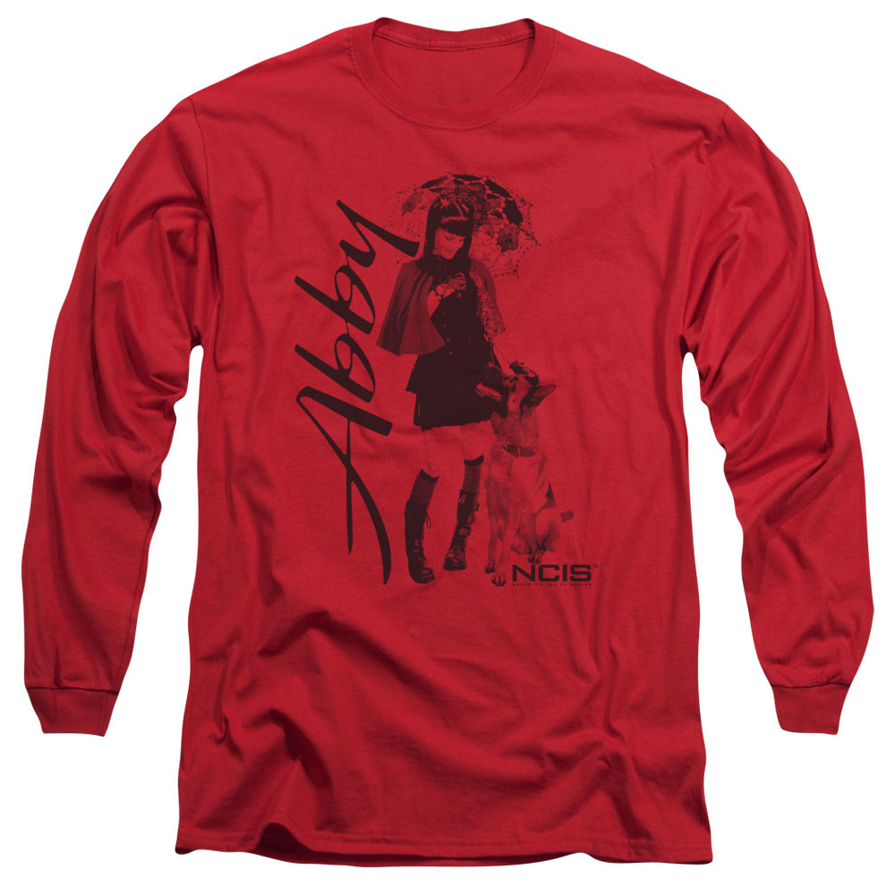 Ncis Sunny Day Mens Long Sleeve Shirt Red Officially Licensed