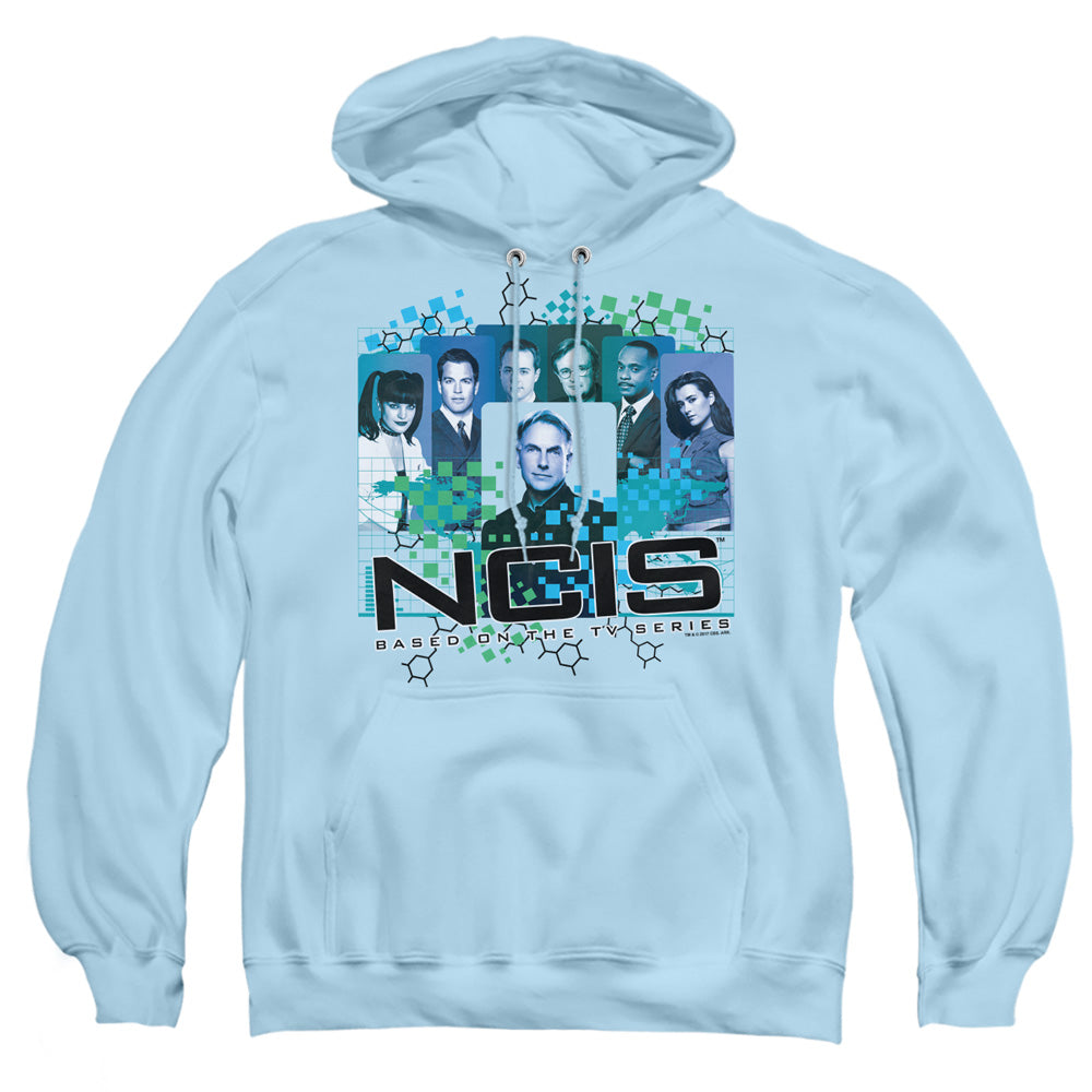 Ncis Cast Mens Hoodie Light Blue Officially Licensed