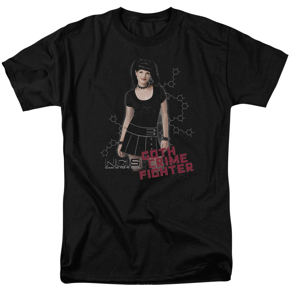 Ncis Goth Crime Fighter Mens T Shirt Black Officially Licensed