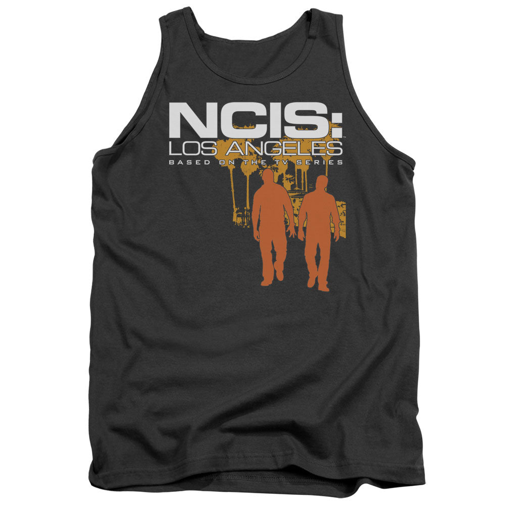 Ncis:La Slow Walk Mens Tank Top Shirt Charcoal Officially Licensed