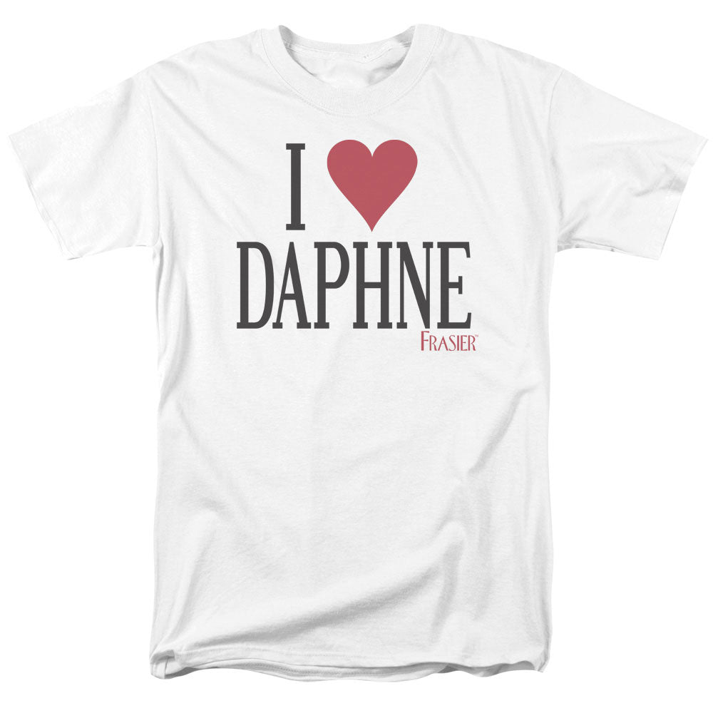 Frasier I Heart Daphne Mens T Shirt White Officially Licensed