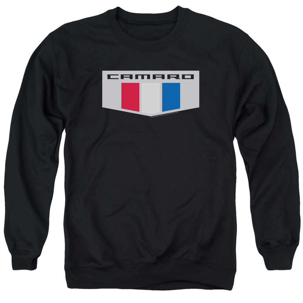 Chevrolet Chrome Emblem Mens Crewneck Sweatshirt Black Officially Licensed