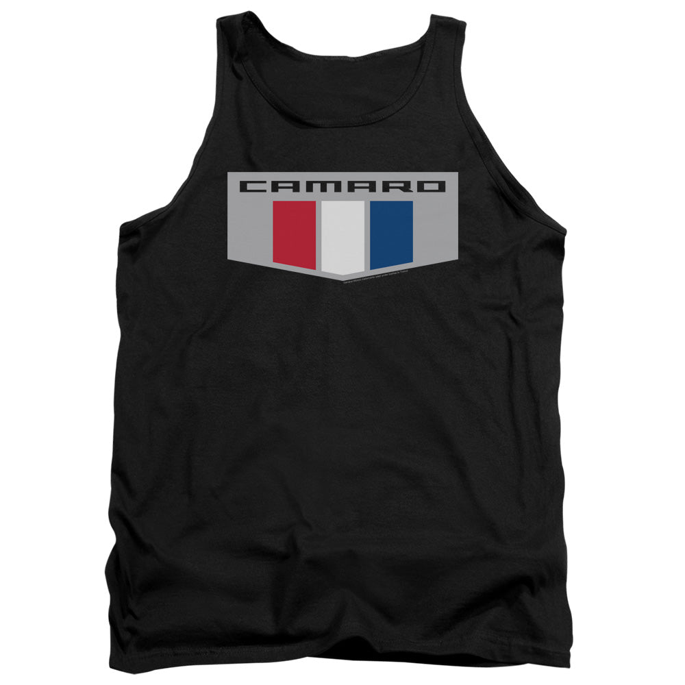 Chevrolet Chrome Emblem Mens Tank Top Shirt Black Officially Licensed