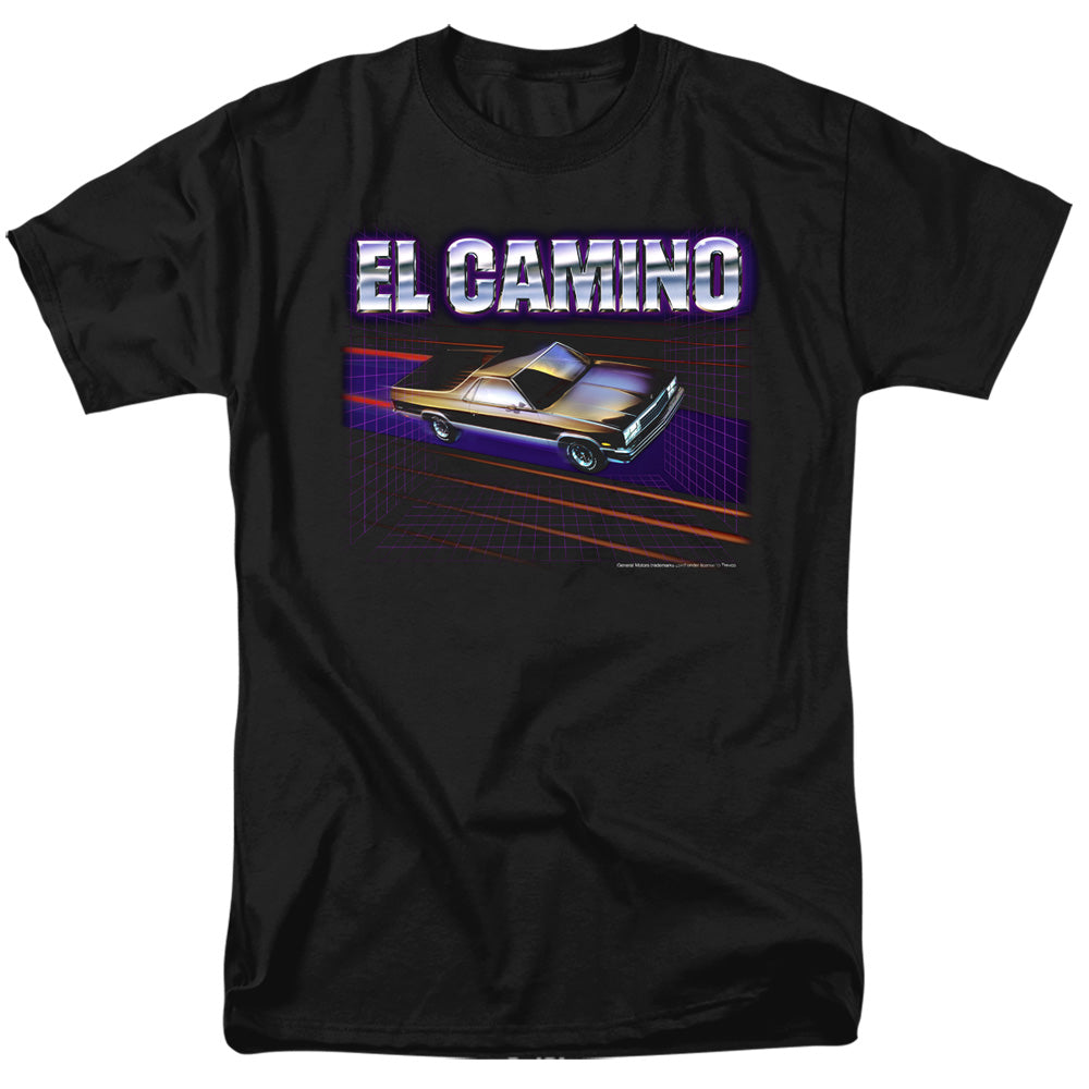 Chevrolet El Camino 85 Mens T Shirt Black Officially Licensed