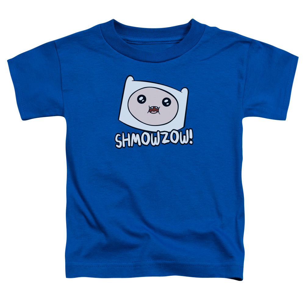 Adventure Time Shmowzow Toddler Kids Youth T Shirt Royal Blue Officially Licensed