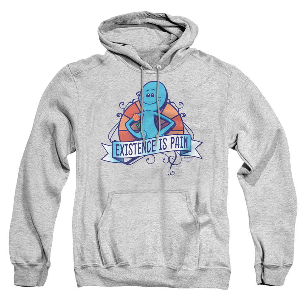 Rick And Morty Existence Is Pain Mens Hoodie Athletic Heather