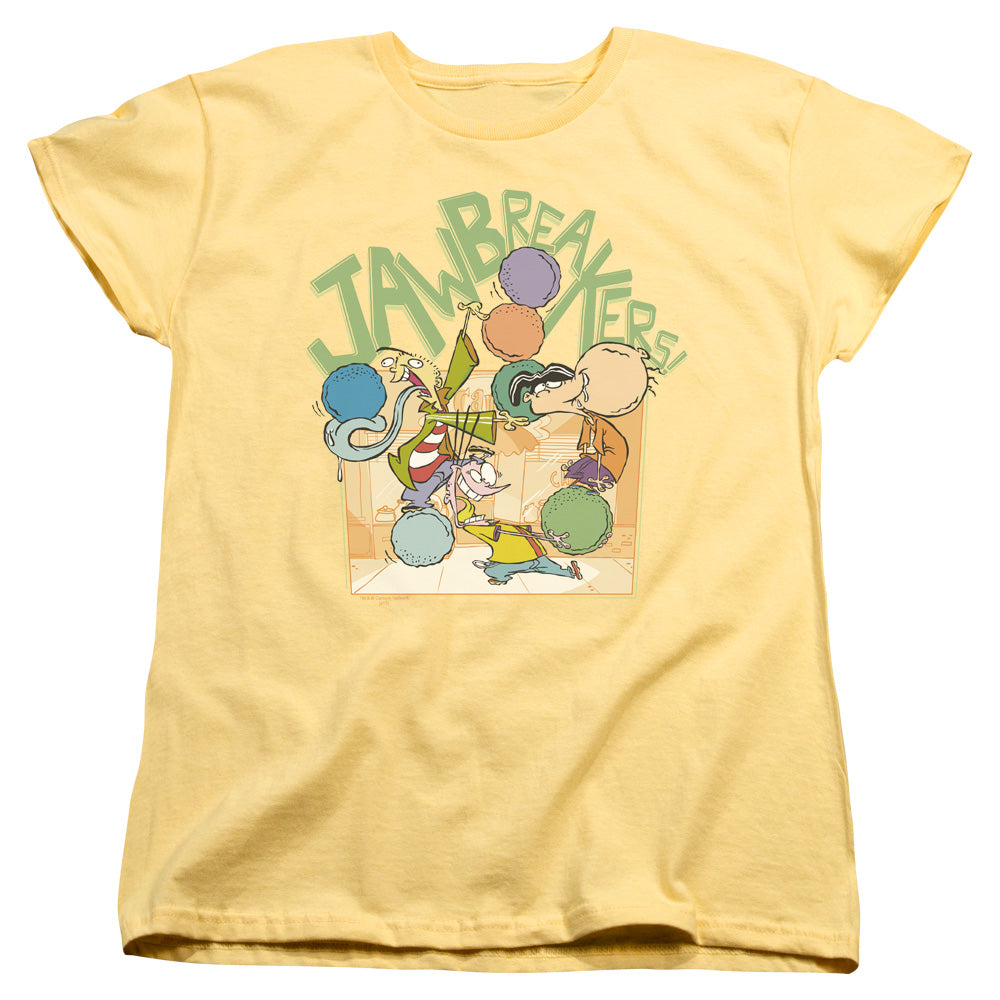 Ed Edd N Eddy Jawbreakers Womens T Shirt Banana Officially Licensed