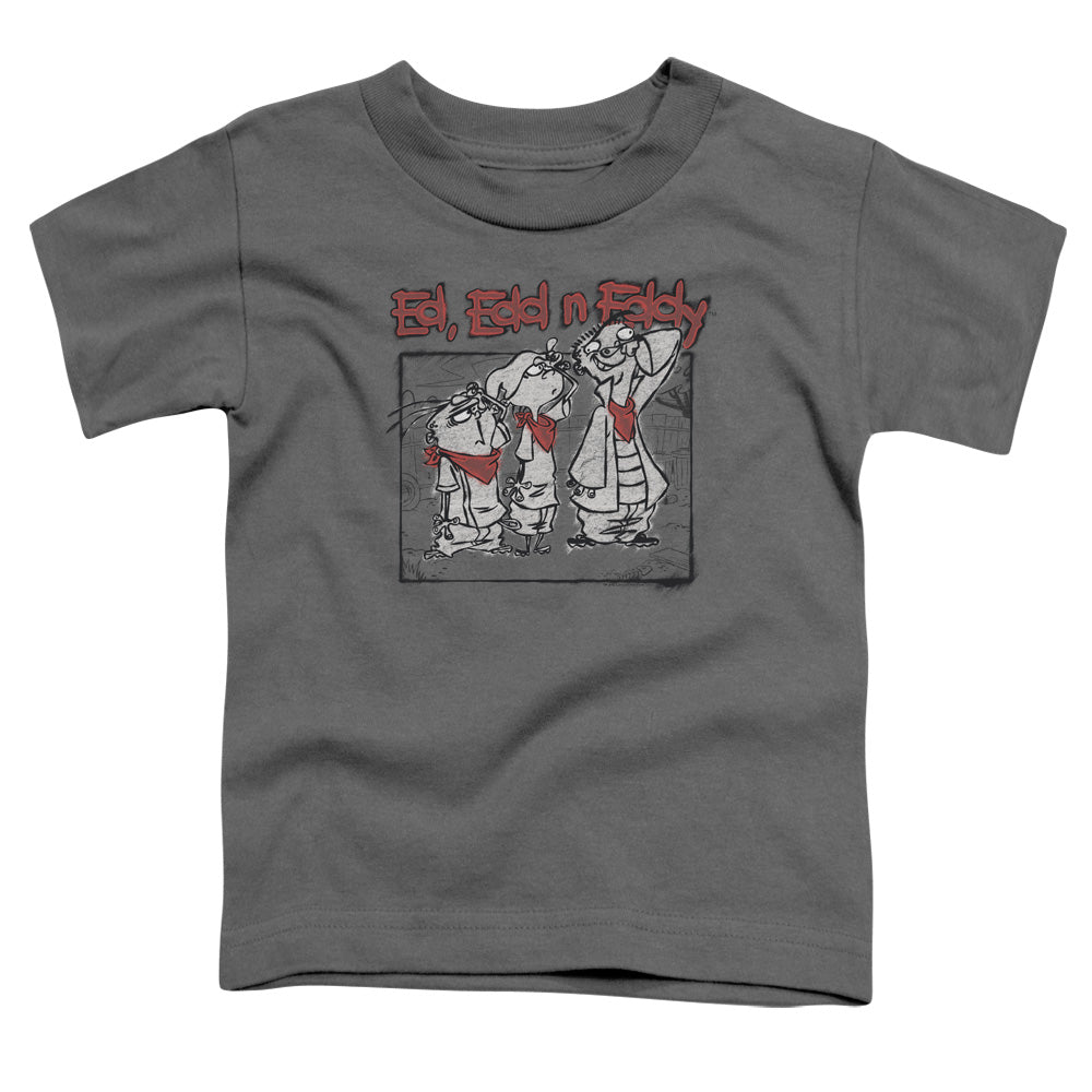 Ed Edd N Eddy Stand by Me Toddler Kids Youth T Shirt Charcoal Officially Licensed