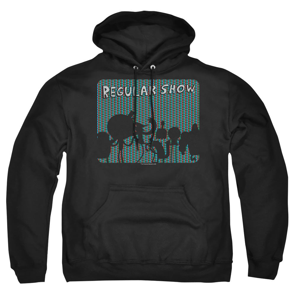 Regular Show Rgb Group Mens Hoodie Black