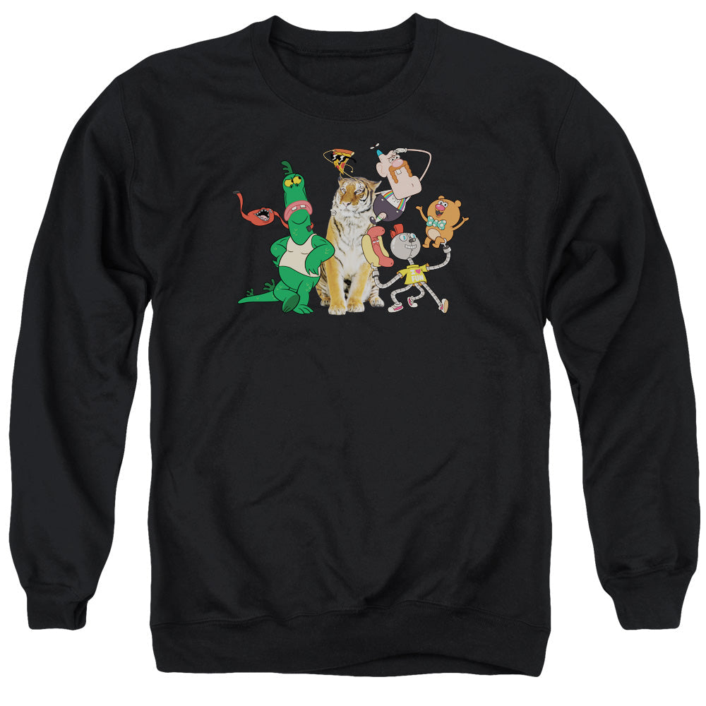 Uncle Grandpa Group Mens Crewneck Sweatshirt Black Officially Licensed