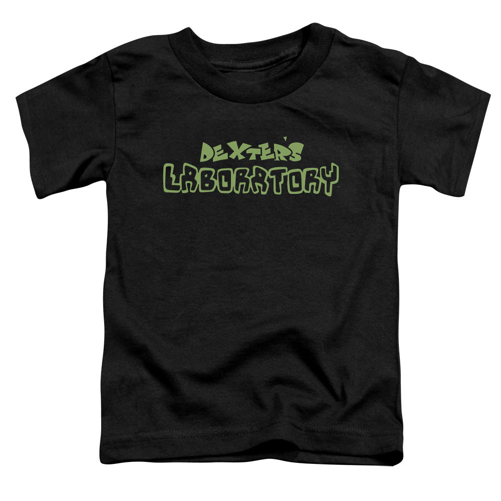 Dexters Laboratory Dexters Logo Toddler Kids Youth T Shirt Black Officially Licensed