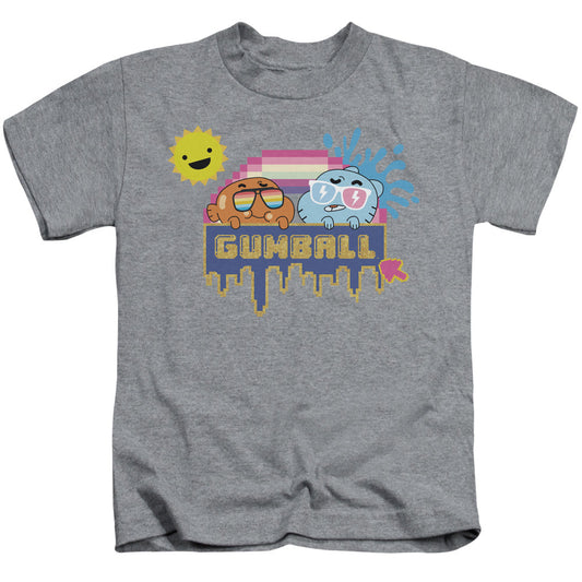 Amazing World of Gumball Sunshine Juvenile Kids Youth T Shirt Athletic Heather Officially Licensed