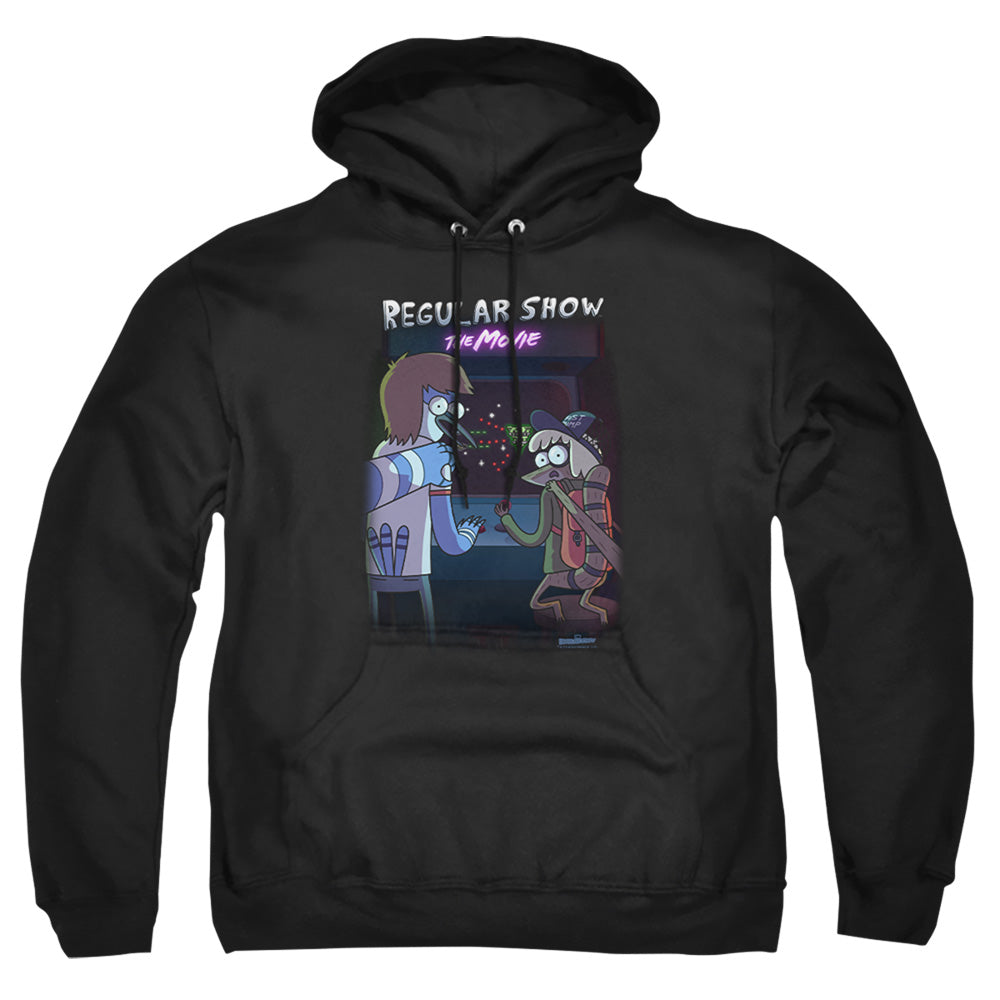 Regular Show Rs The Movie Mens Hoodie Black