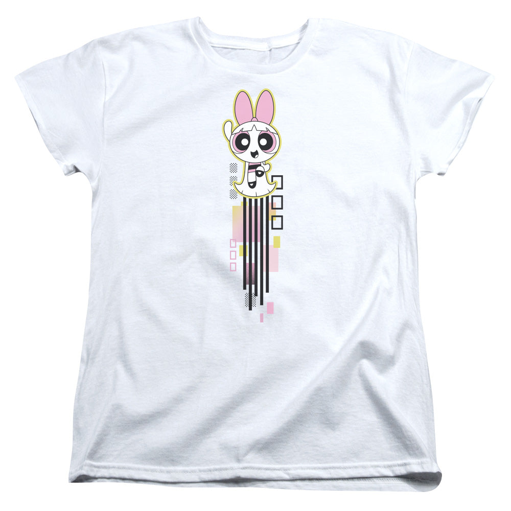 Powerpuff Girls Blossom Streak Womens T Shirt White Officially Licensed