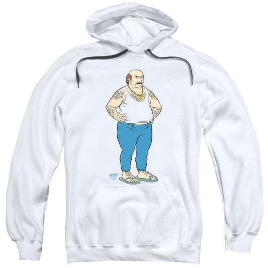Aqua Teen Hunger Force Carl Mens Hoodie White Officially Licensed
