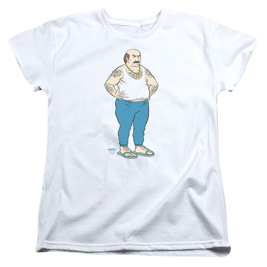 Aqua Teen Hunger Force Carl Womens T Shirt White Officially Licensed