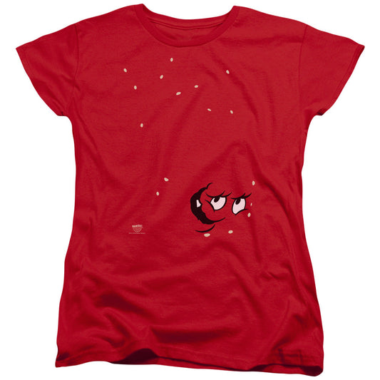Aqua Teen Hunger Force Meatwad Womens T Shirt Red Officially Licensed