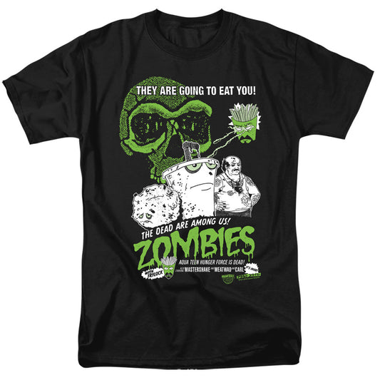 Aqua Teen Hunger Force Zombies Mens T Shirt Black Officially Licensed