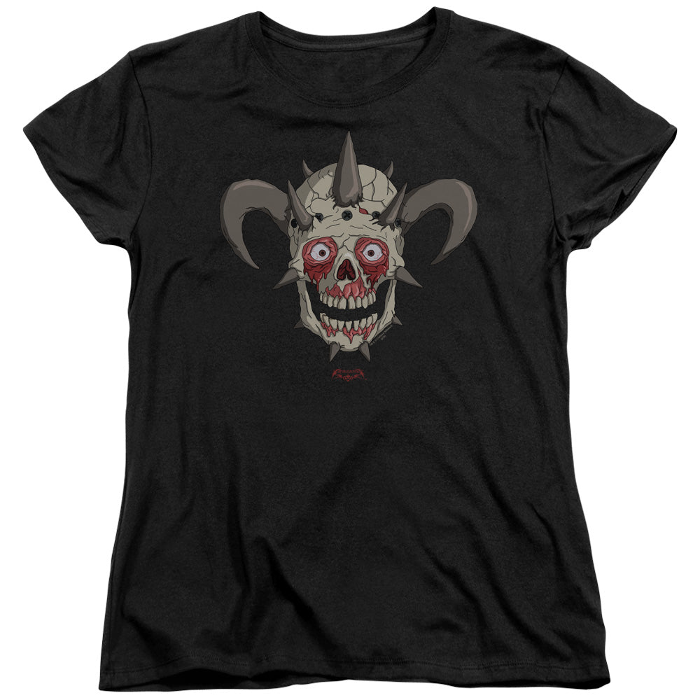 Metalocalypse Facebones Womens T Shirt Black Officially Licensed