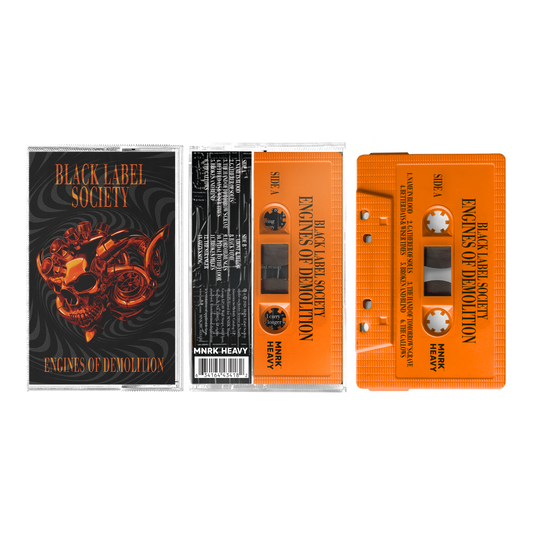 Black Label Society – Engines of Demolition Orange Cassette