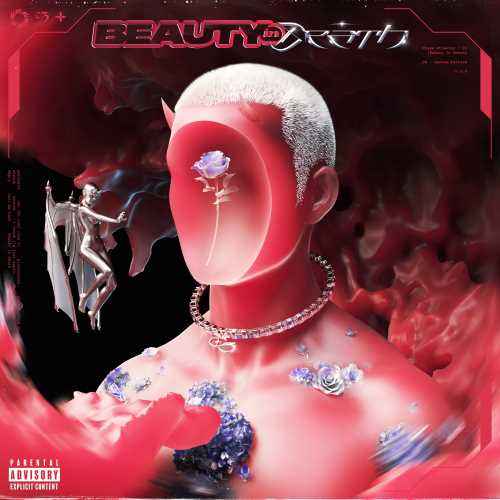 BEAUTY IN DEATH [Clear with Red Blobs LP] [Vinyl]
