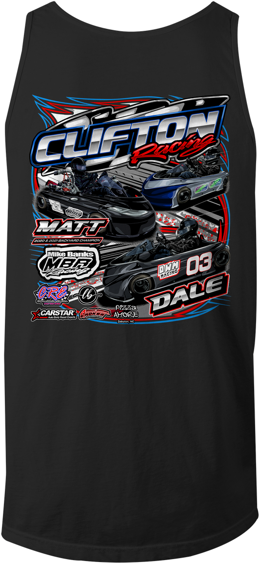 Clifton Racing Tank Tops