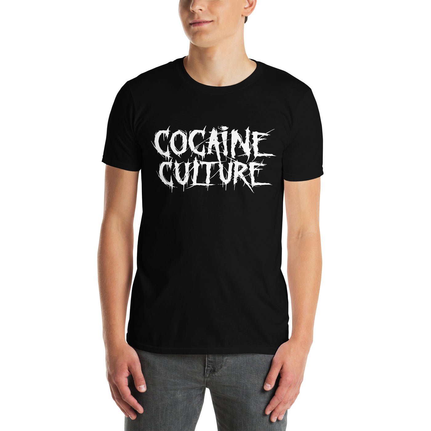 COCAINE CULTURE - New Logo Black T-Shirt