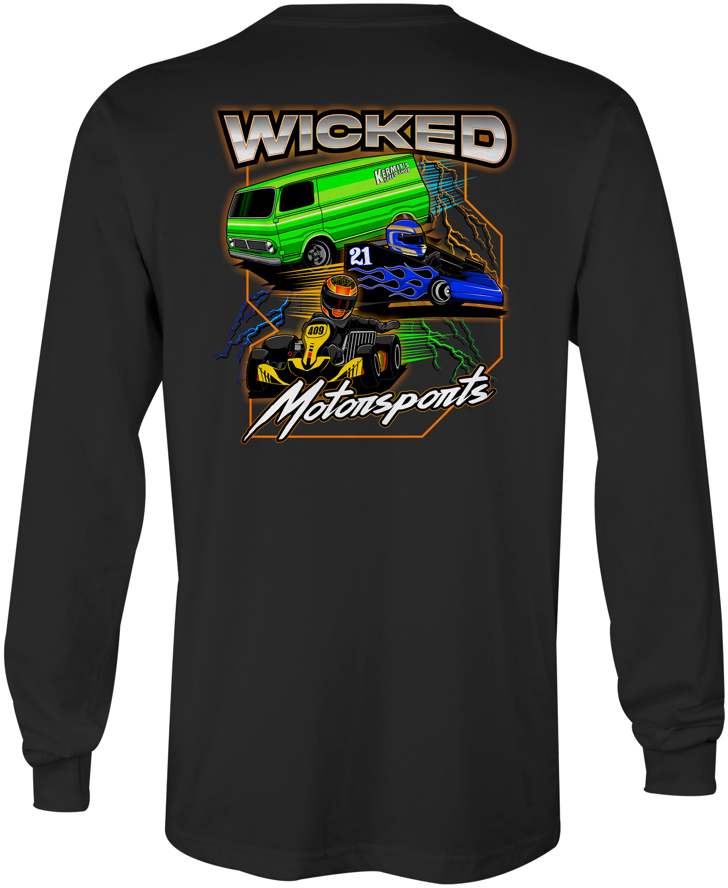 Wicked Motorsports Long Sleeves
