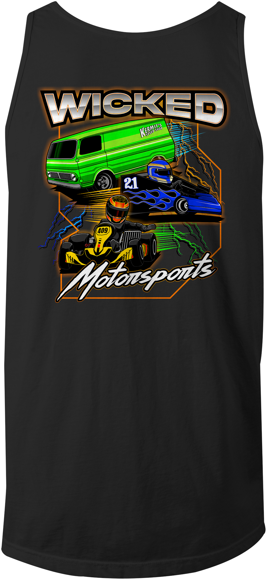 Wicked Motorsports Tank Tops