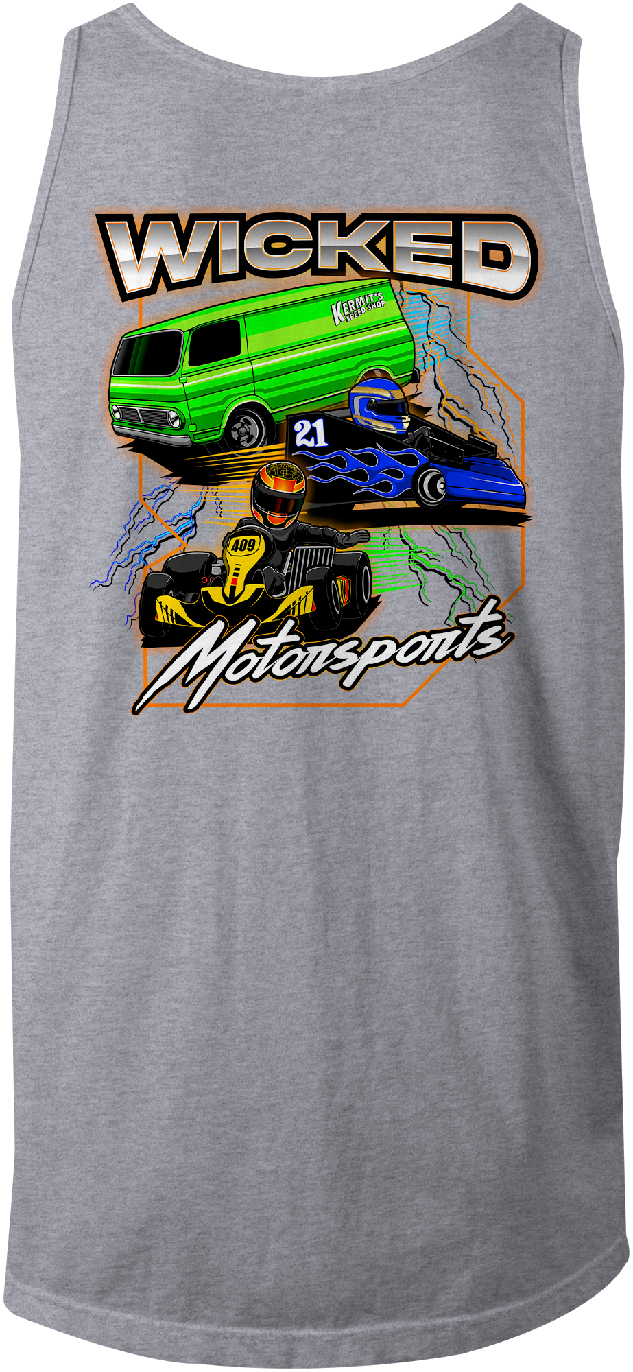Wicked Motorsports Tank Tops