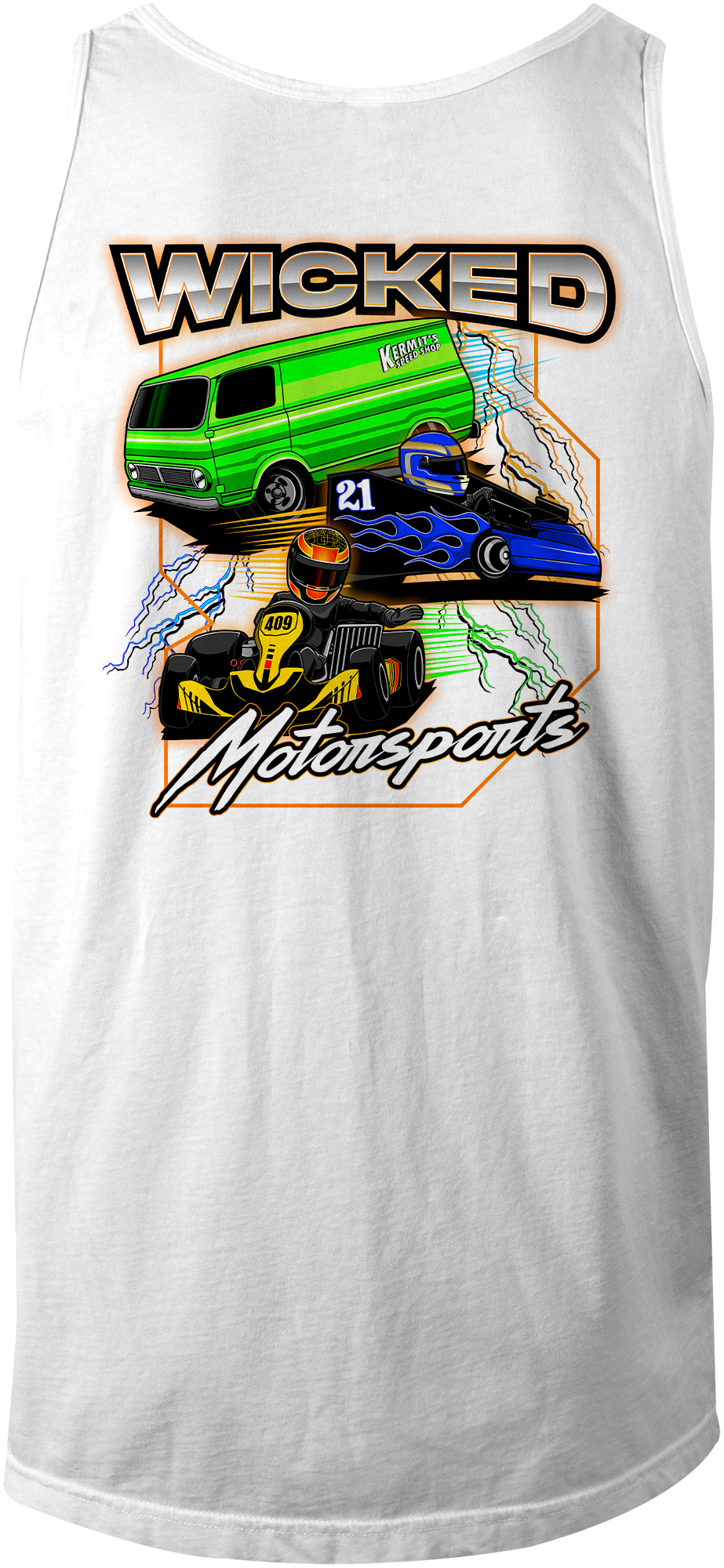 Wicked Motorsports Tank Tops