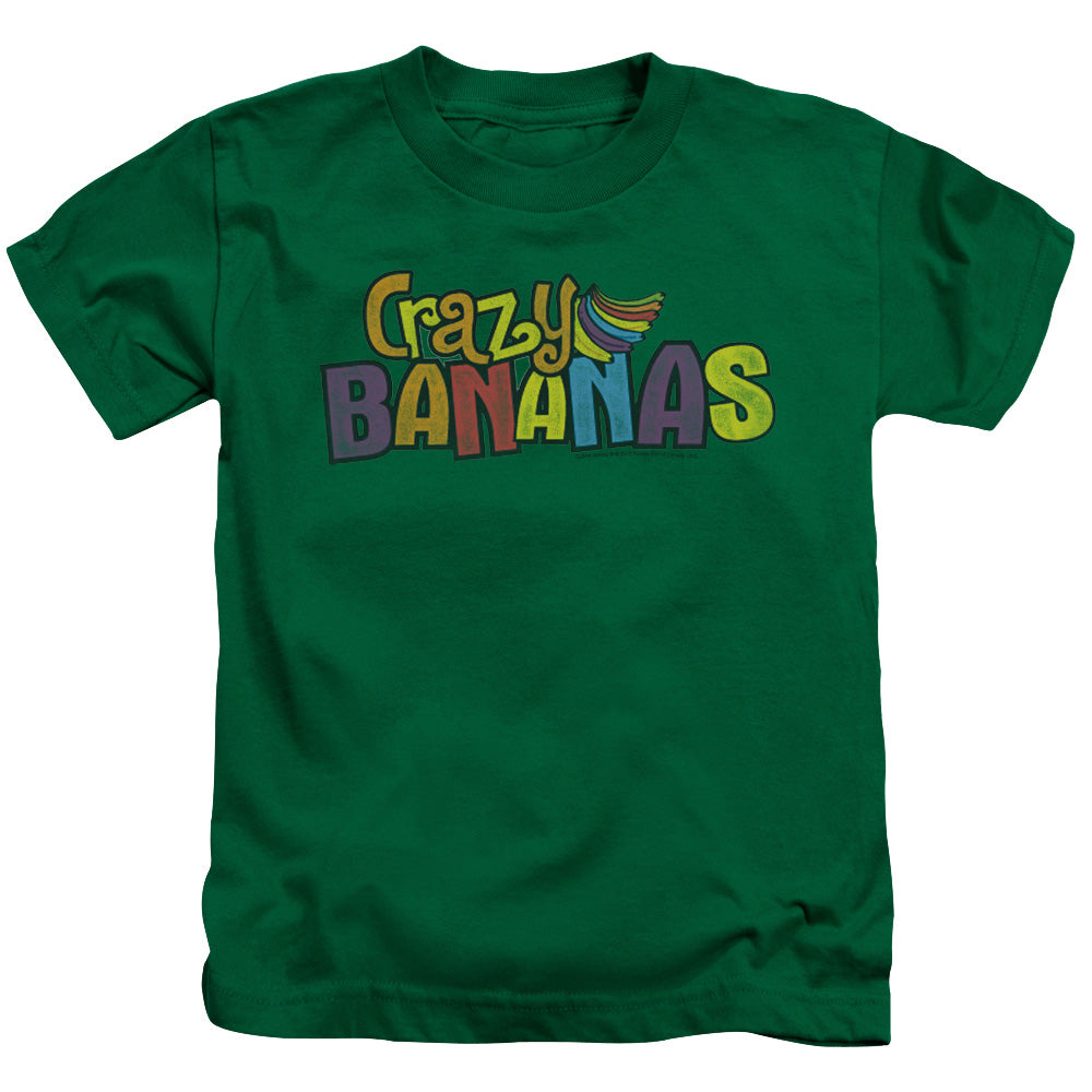 Dubble Bubble Crazy Bananas Juvenile Kids Youth T Shirt Kelly Green (7) Officially Licensed