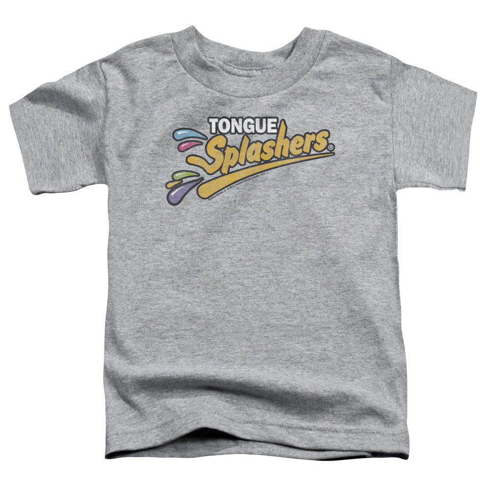 Dubble Bubble Tongue Splashers Logo Toddler Kids Youth T Shirt Athletic Heather Officially Licensed