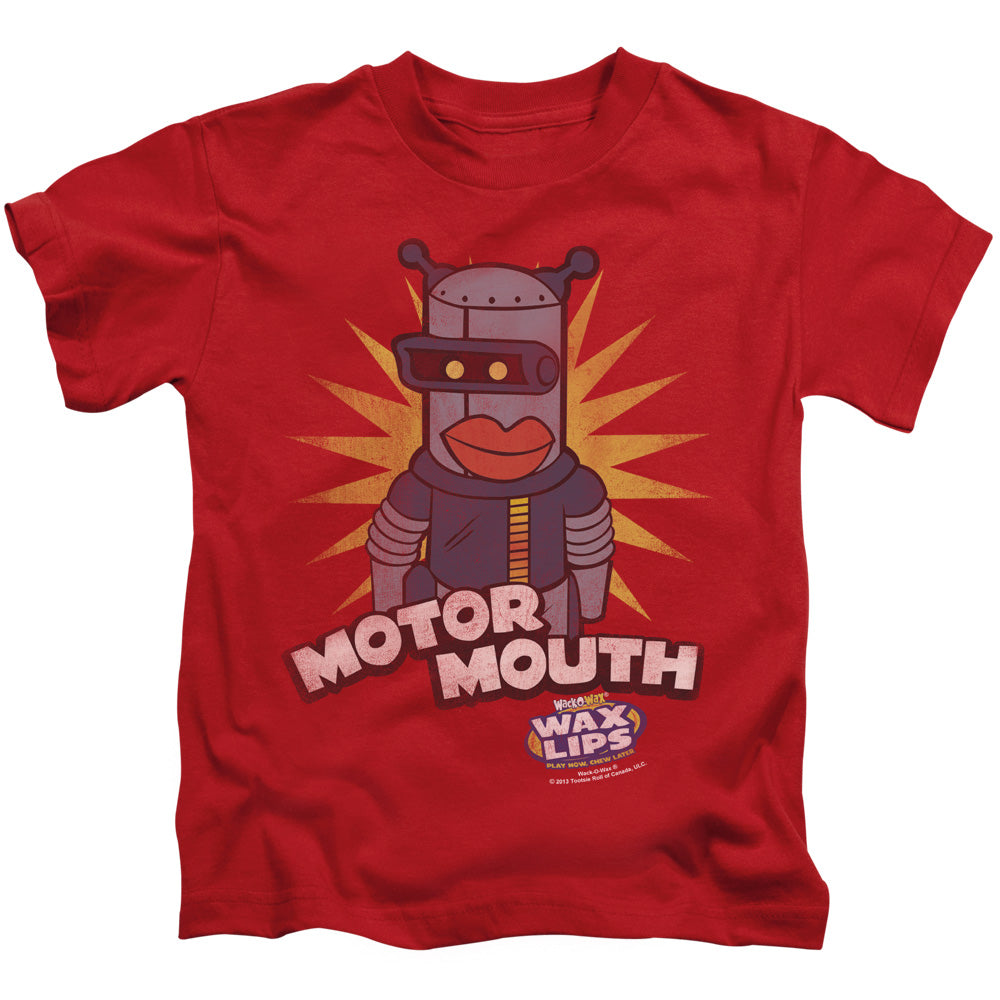 Dubble Bubble Motor Mouth Juvenile Kids Youth T Shirt Red (5 6) Officially Licensed