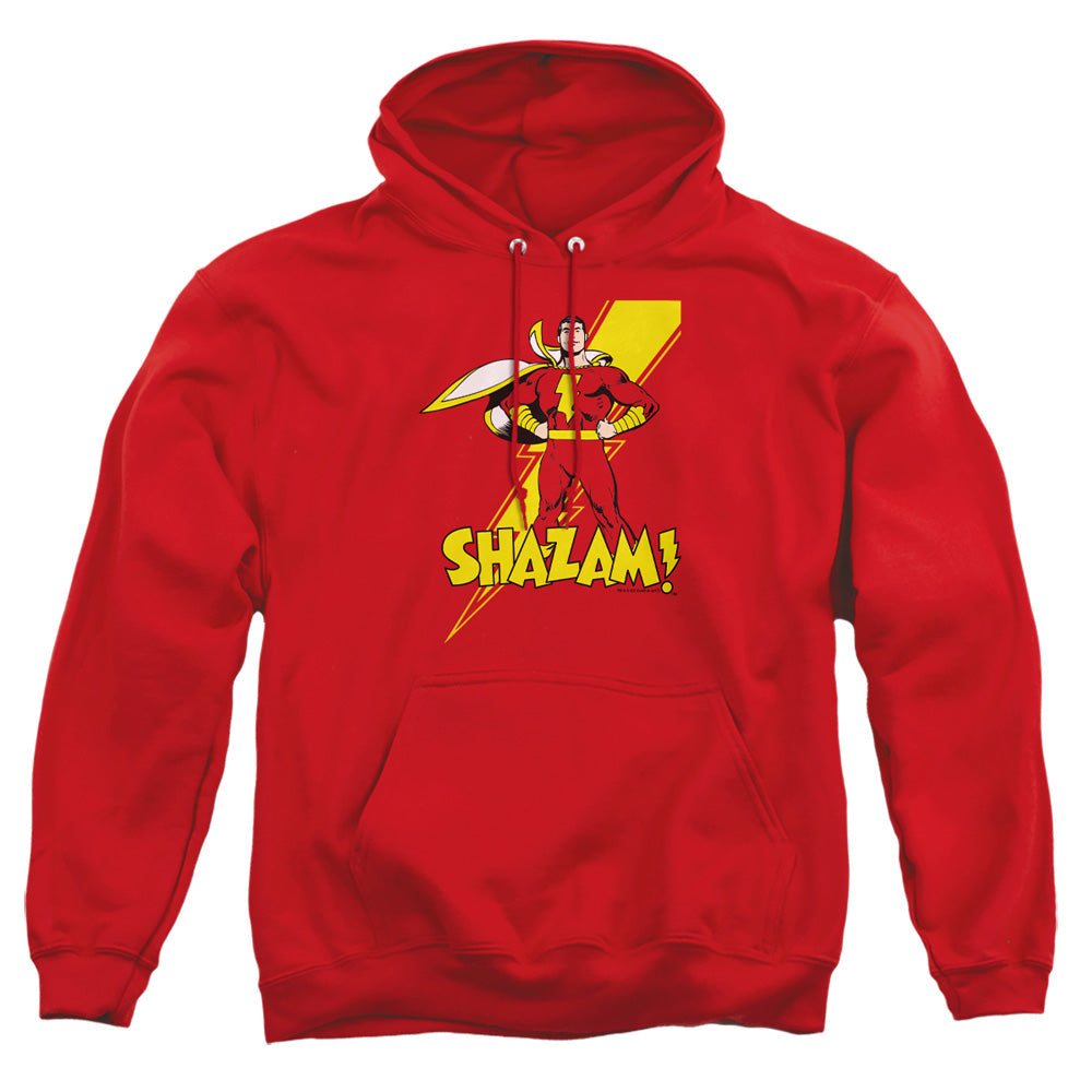 Dc Shazam Shazam Mens Hoodie Red Officially Licensed