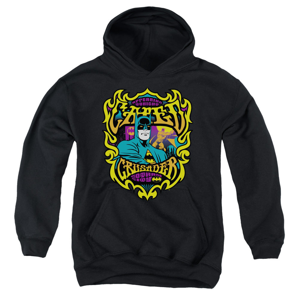 DC Comics Appearing Tonight Kids Youth Hoodie Black Officially Licensed