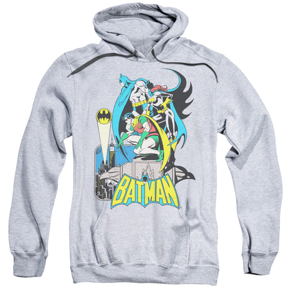 DC Comics Heroic Trio Mens Hoodie Athletic Heather Officially Licensed