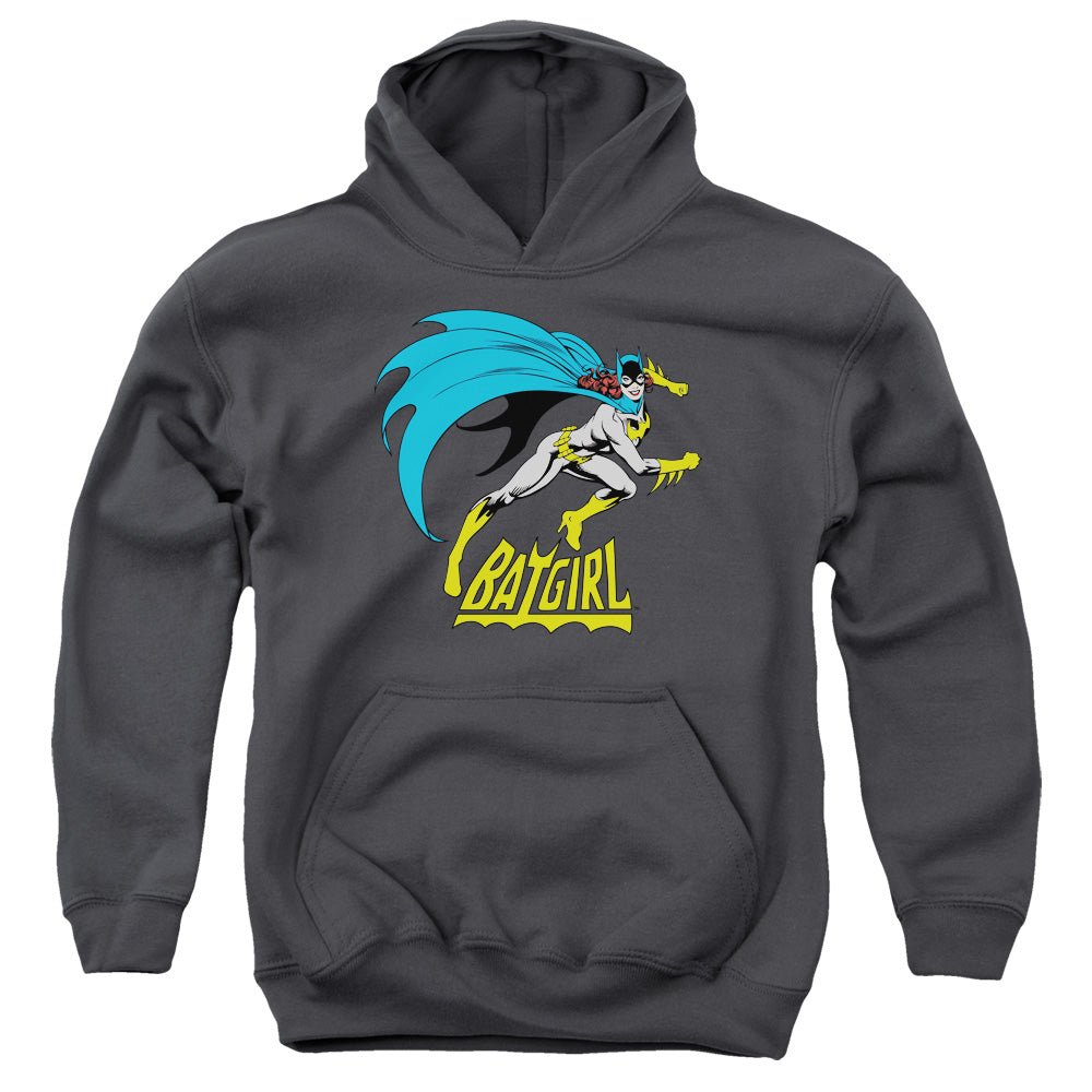 DC Comics Batgirl is Hot Kids Youth Hoodie Charcoal Officially Licensed
