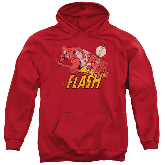 DC Comics Flash Crimson Comet Mens Hoodie Red Officially Licensed