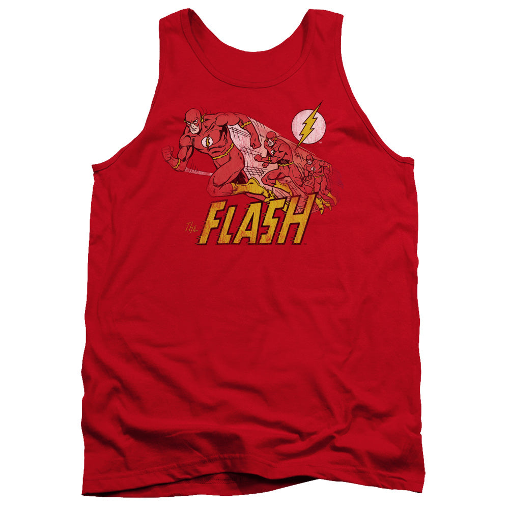 DC Comics Flash Crimson Comet Mens Tank Top Shirt Red Officially Licensed