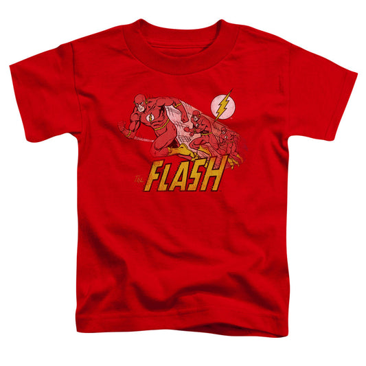 DC Comics Flash Crimson Comet Toddler Kids Youth T Shirt Red Officially Licensed