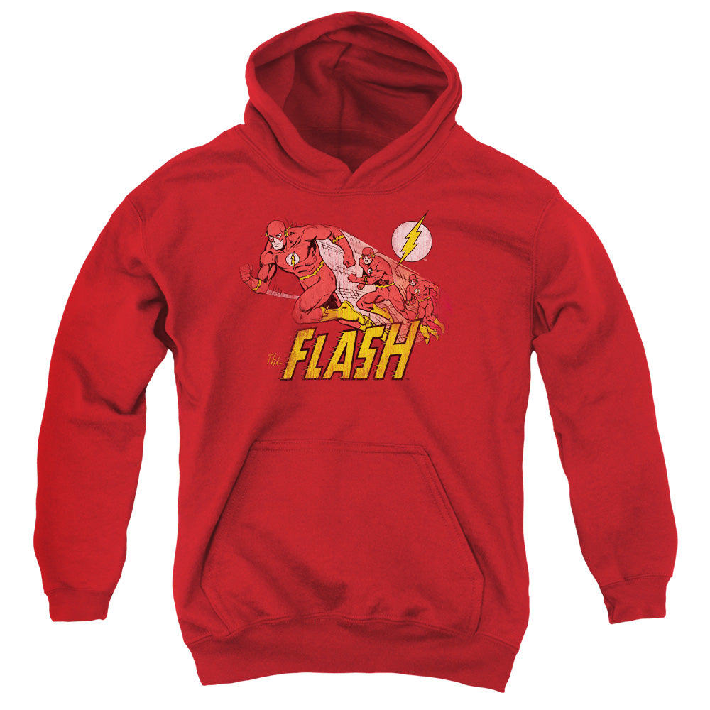 DC Comics Flash Crimson Comet Kids Youth Hoodie Red Officially Licensed