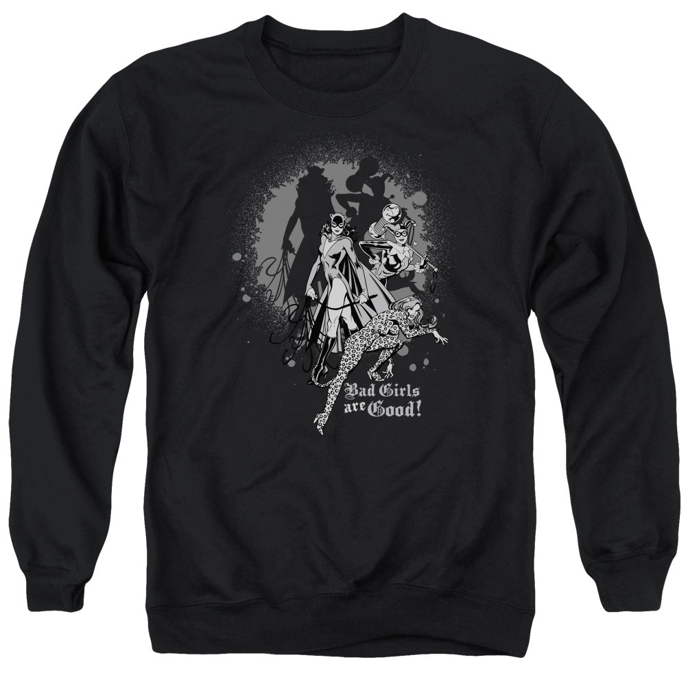 Dc Bad Girls Are Good Mens Crewneck Sweatshirt Black